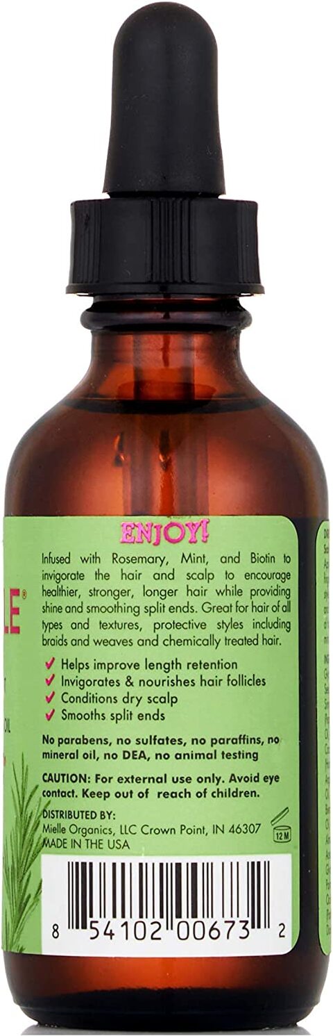 Mielle Organics Rosemary Mint Scalp & Strengthening Hair Oil - 2