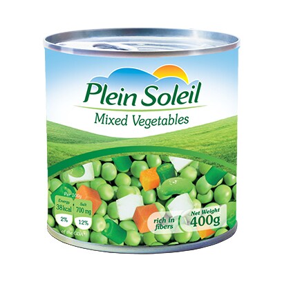 Plein Soleil Mixed Vegetables 400GR