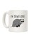 muGGyz Future Ufologist Printed Coffee Mug White 11Ounce