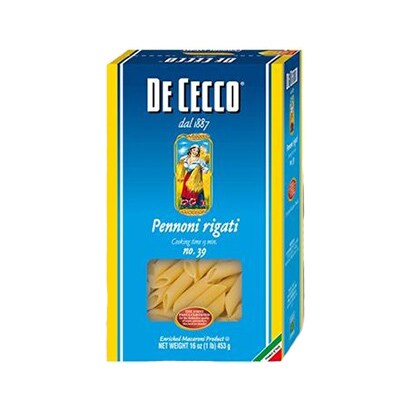 De Dasta Cecco Pasta Penne Rigati 500GR
