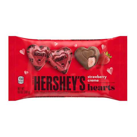 Hersheys Extra Creamy Milk Chocolate Filled with Strawberry Creme ...