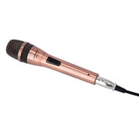 Olsenmark Wire Microphone - Metal Body - Frequency Response: 50Hz-15 Khz - Uni-Directional - Cable Length: 6.0 X 4M - On/Off Switch - No Battery
