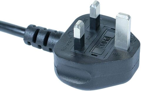 DKURVE&reg; Kettle Lead 250V 13A Power Cable UK Mains Lead for PC Computer TV Monitor Printer etc, 3 Pin UK Plug to IEC 320 C13 AC Power Cord 5M