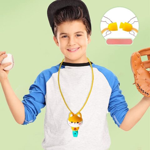 Platypus whistle Children&#39;s fun musical whistle pendant, educational toys And a gift for children (duck)