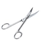 اشتري carevas-Scissors for Eyebrow Eyelash Extensions Stainless Steel Makeup Scissors في الامارات