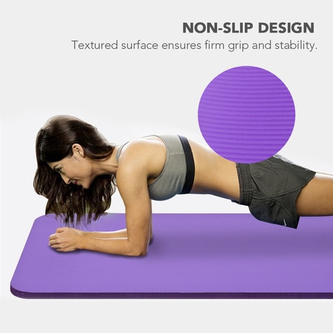 Buy Textured Anti Skid Yoga Mat (Green) at 36% OFF Online
