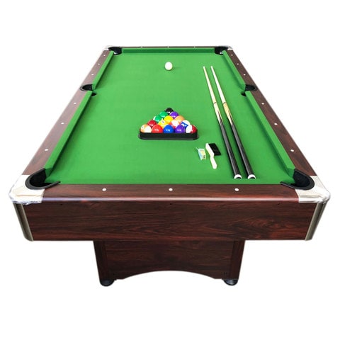 Simbashoppingmea - 7 Ft Pool Table Green Cloth With Tennis Table And Accessories &ndash; Sirio