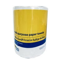 Mychoice 1 Ply Multi-Purpose Paper Towel White 1000 Sheets 1 Rolls