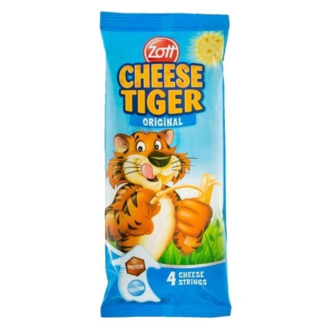 Zott Cheese Tiger Snack Cheese Stick 21g Pack of 4