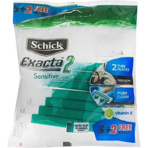 Schick Exacta 2 Sensitive Razor Pack of 5