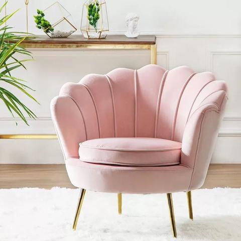 Pink club deals chairs