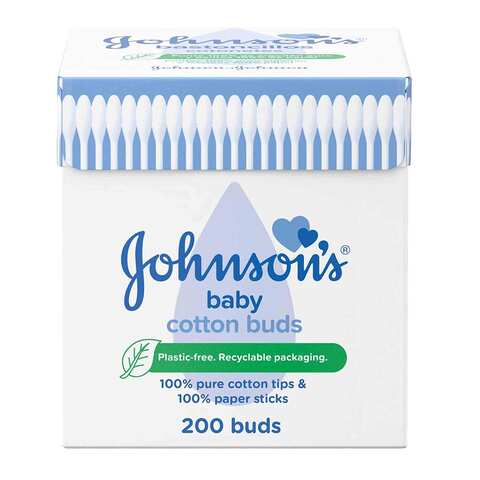 Johnson&#39;s pure cotton buds 200 buds