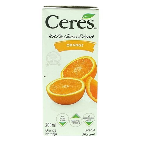 Ceres Orange Juice Blend 200ml Pack of 6