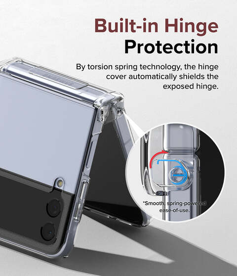 Ringke - Samsung Galaxy Z Flip 4 Case Cover - Slim Hinge Series - Pink Sand