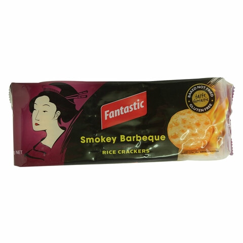 Fantastic Smokey Barbeque Rice Crackers 100g