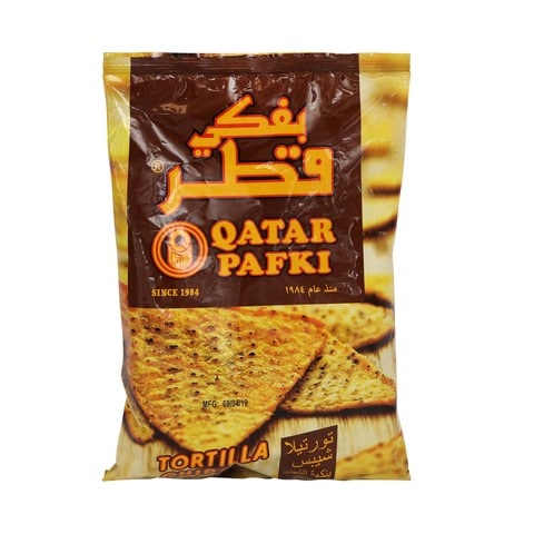 Qatar Pafki Tortilla Chips Cheddar &amp; Jalapeno Flavour 125g