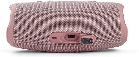 JBL Charge 5 Portable Waterproof Speaker with Powerbank, Pink