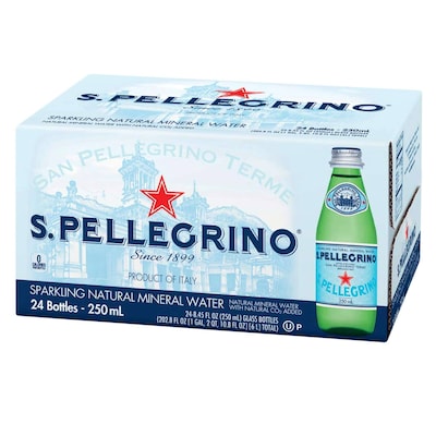 S.Pellegrino® Sparkling Mineral Water, 750ml 12-Pack
