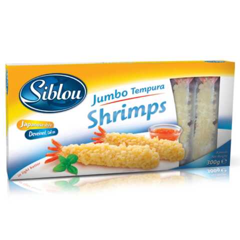 Siblou Jumbo Tempura Shrimps 300g