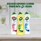 Jif Cream Cleaner With Micro Crystals Technology Lemon Eliminates Grease Burnt Food &amp; Limescale Stains 500ml