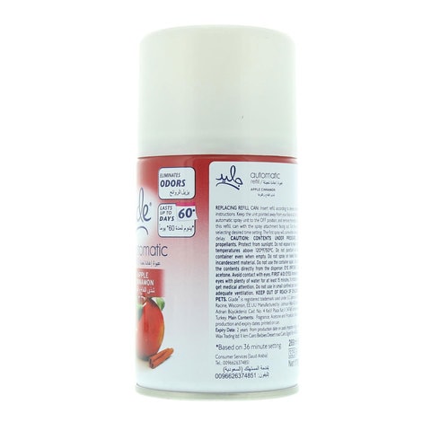 Glade Automatic Spray Refill Apple Cinnamon Air Freshener 269ml