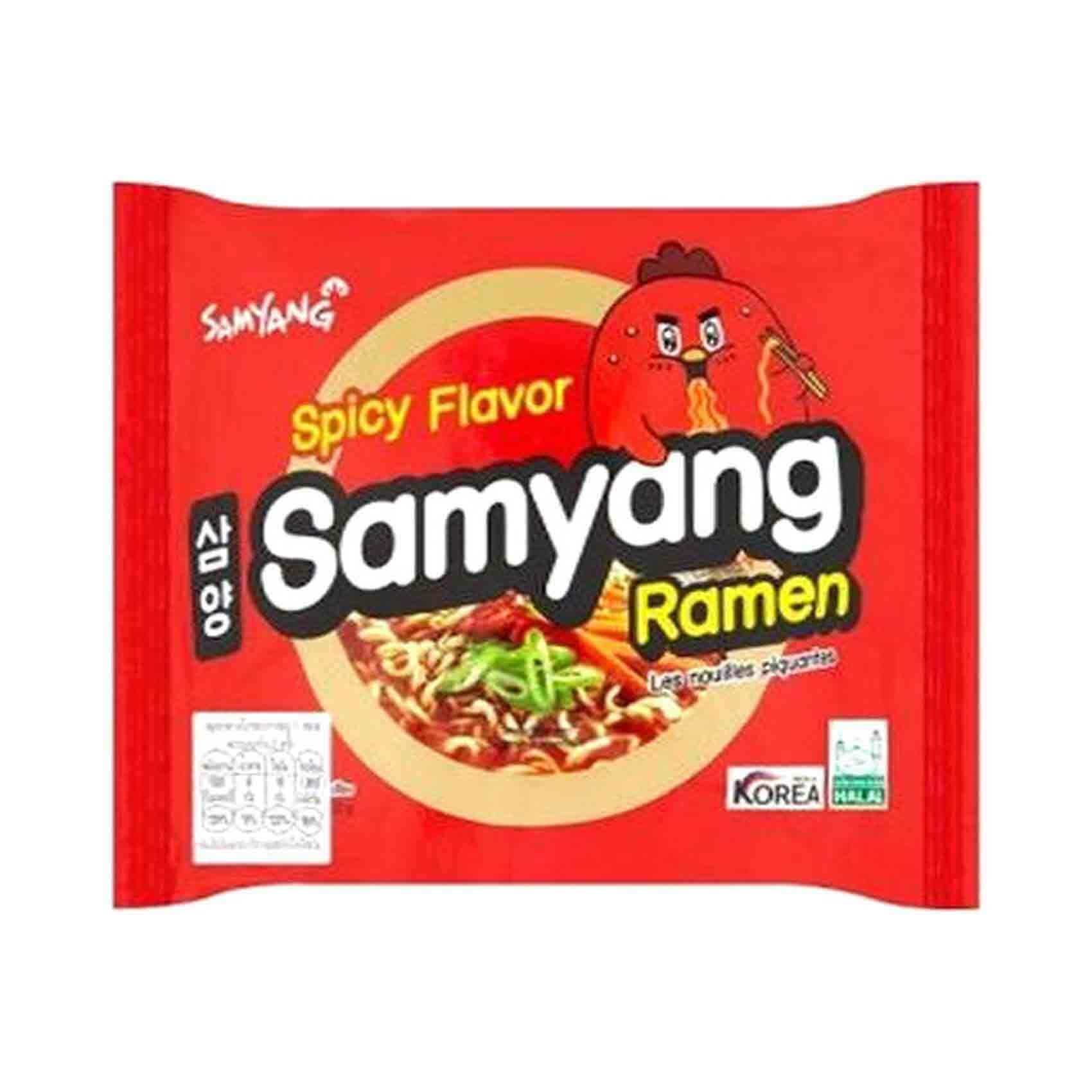 Buy Samyang Spicy Noodles 120g Online Shop Food Cupboard On Carrefour Uae