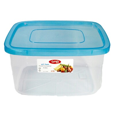 Gab Plastic Set of 2 Round Food Container Microwave Safe - Available i –  KATEI UAE