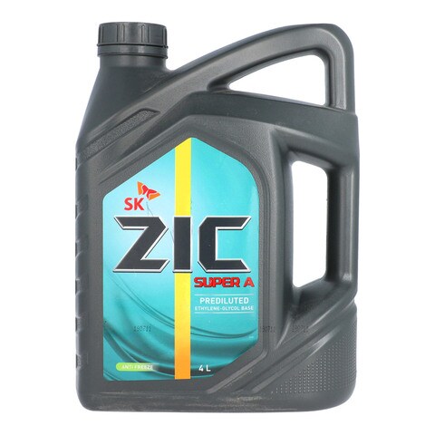 Buy Zic Super A Prediluted Anti Freeze Motor Oil 4 lt Online ...
