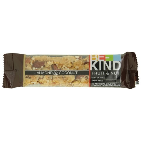 Be-Kind Almond Coconut Fruit And Nut Bar 40g