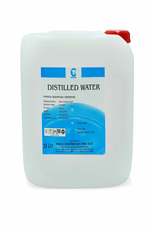 Thrill Distilled Water 20L