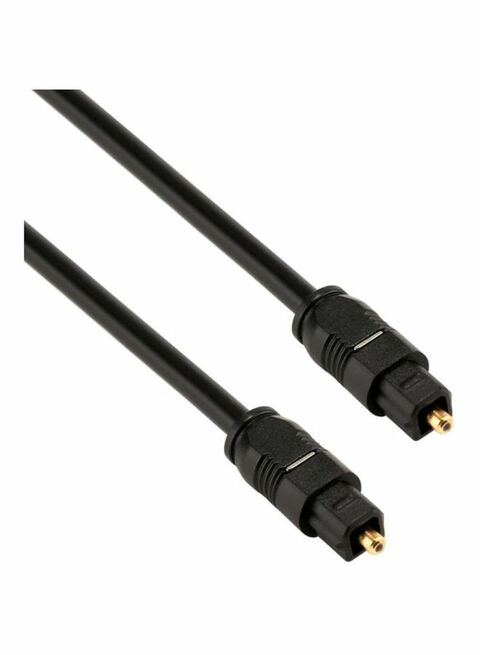 Generic Male To Male Digital Optical Audio Cable 3meter Black