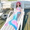 COOLBABY Girls Three-piece Children&#39;s Mermaid Swimsuit Mermaid Tail Swimsuit Mermaid Costume Swimwear (110 Sizes)