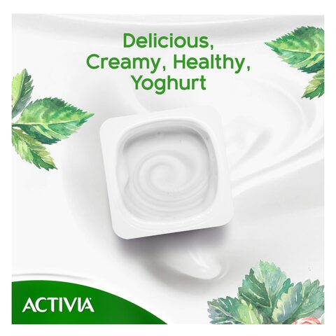 Activia Full Fat Plain Stirred Yoghurt 125g