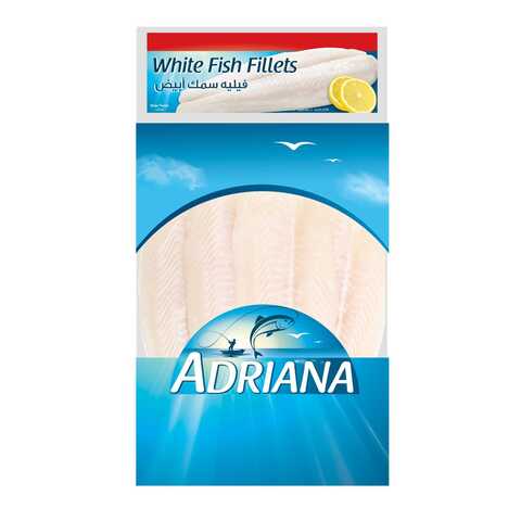 Buy Adriana White Fish Fillets 1kg in UAE