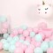 GRAND SHOP 50817 Pastel Colored Balloons Party Decorations Mint and Pink Colored Pack of 50 Pcs