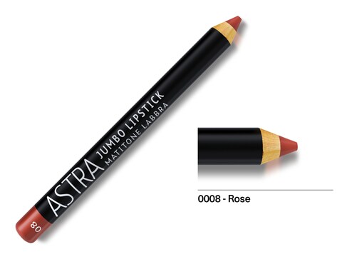 Buy Astra - Jumbo Lipstick 3g 08 - Rose in UAE