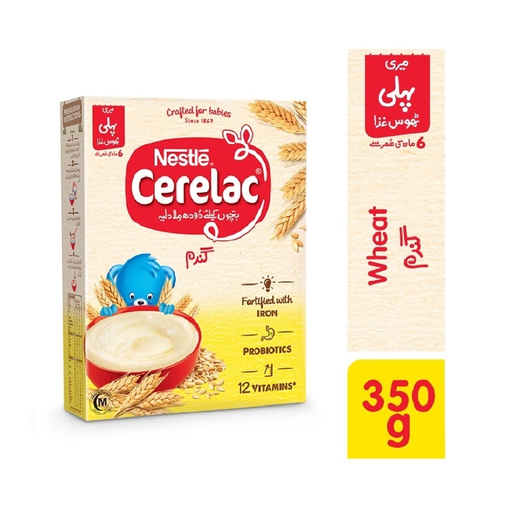 NESTLE Cerelac Infant Cereals With Milk Wheat -400g