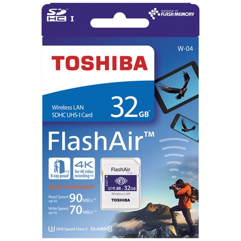 Toshiba SD Memory Card Flash Air W-04 32 GB