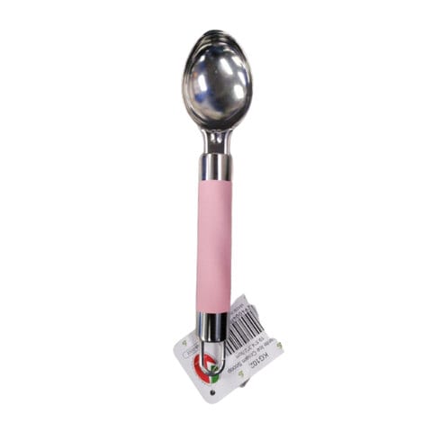 Elegante Ice Cream Spoon KG102 Pink And Silver
