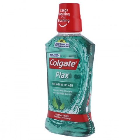 Colgate Plax Freshmint Splash Liquid Mouthwash 500 ml