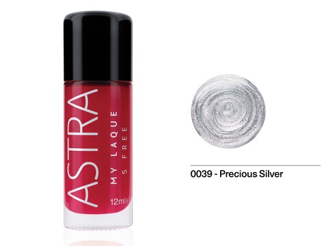 Buy Astra - My Laque 5 Free Nail Polish 39 - Precious Silver in UAE