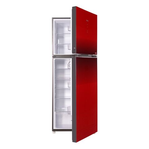 Haier 16 CFT Digital Inverter Refrigerator HR-438IDRT Red