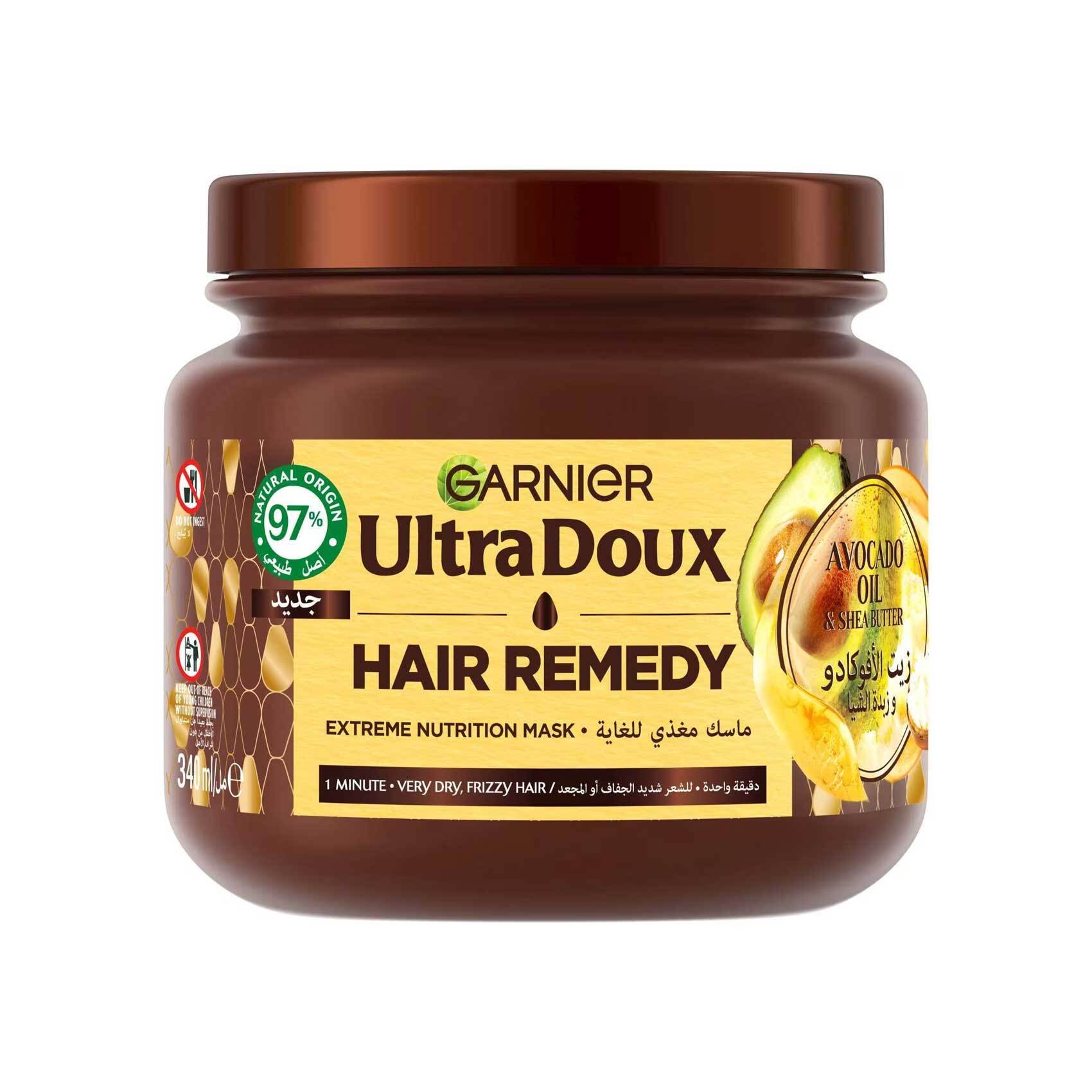 Garnier Hair Mask Doux Avocado Hair Remedy Extreme Nutrition 340ml