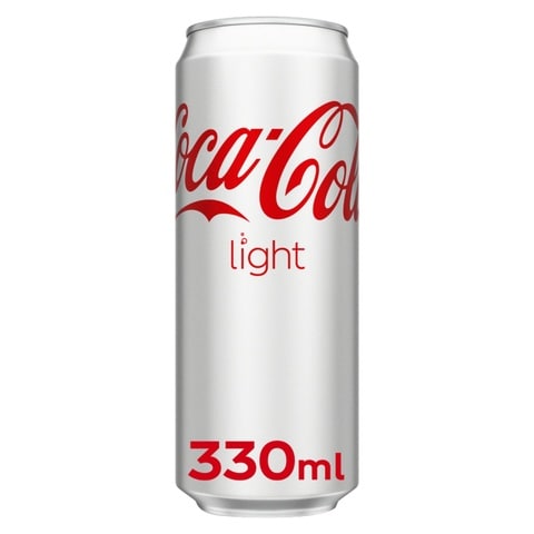 Coca-Cola Light Carbonated Soft Drink Can 330ml