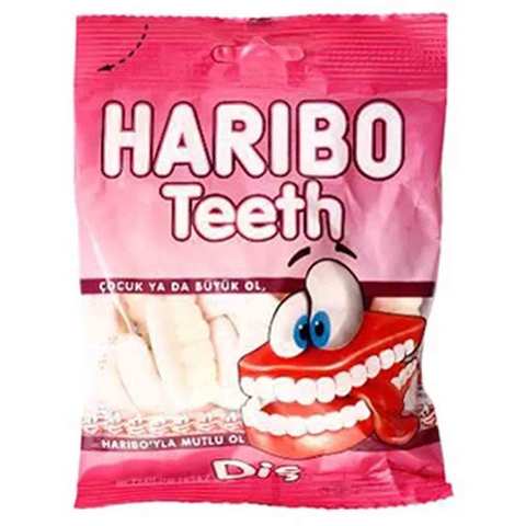 Haribo Candy Jelly Teeth 100 Gram