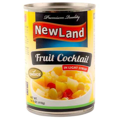 Newland Fruit Cocktail In Light Syrup 410 Gram