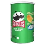 Buy Pringles Sour Cream  Onion Chips 70g in UAE