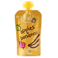 Ella&#39;s Kitchen Organic Apple And Banana Puree 120g