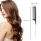 General - Salon Hair Plastic Hair Cutting Comb Stainless Steel Comb Handle Professional Barber Hairdressing Comb