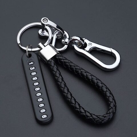 Buy Car Keychain Accessories with Key Ring & Anti-Lost D-Ring Key Chain  Holder Clip for Men and Women, ​Metal Keychain Car Fob Online - Shop  Automotive on Carrefour UAE